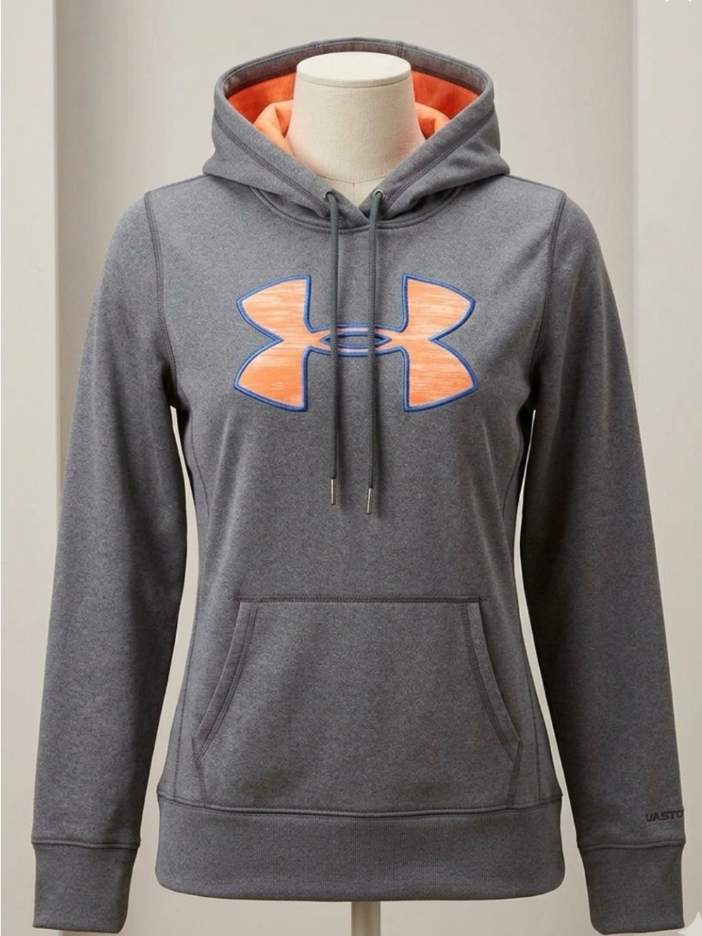 Under Armour Athletic Hooded Sweatshirt - Women’s Medium Gray